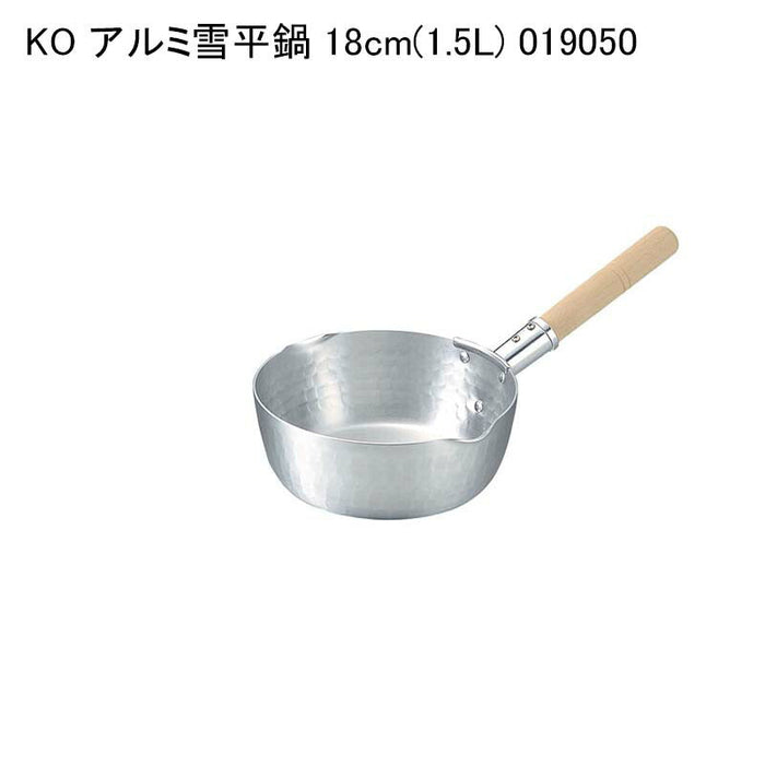 KO アルミ雪平鍋 18cm(1.5L) 019050
