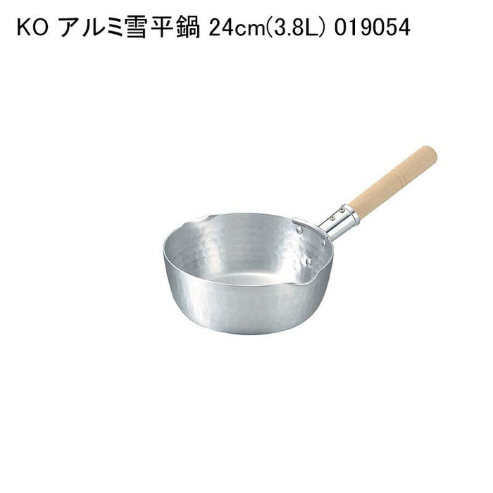 KO アルミ雪平鍋 24cm(3.8L) 019054