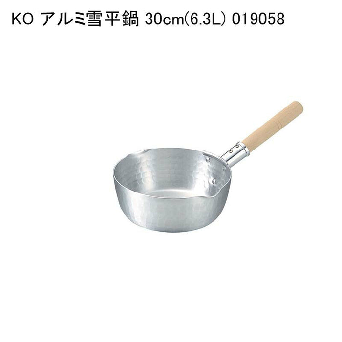 KO アルミ雪平鍋 30cm(6.3L) 019058