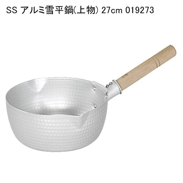 SS アルミ雪平鍋(上物) 27cm 019273