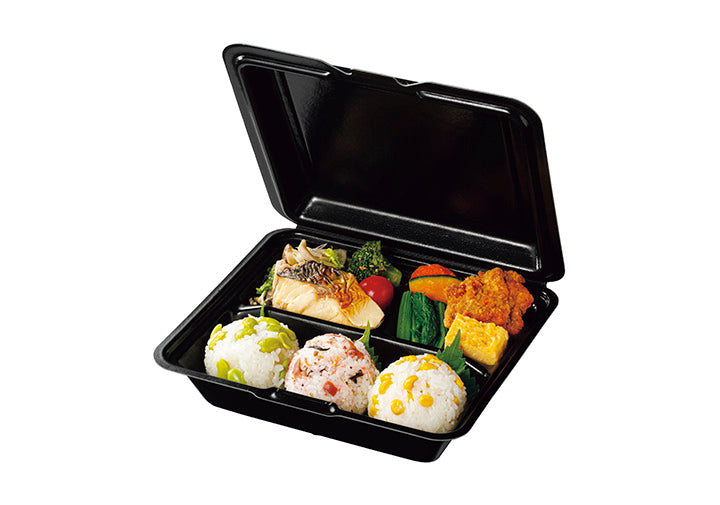 Kランチ-53-T 耐熱 ブラック 14161[ケース400入]