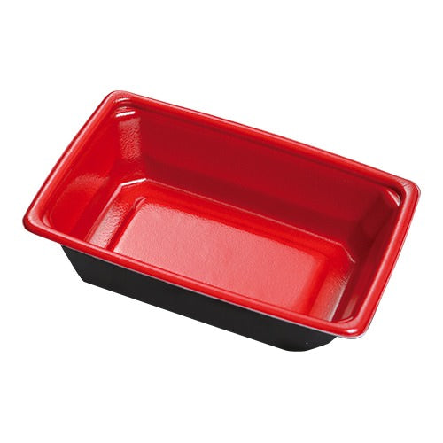 Kランチ-10 本体耐熱 赤黒 14257[ケース800入]