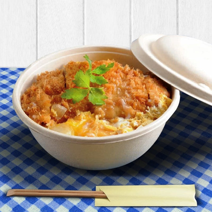 SBT パルプモールドボウル ｜ 使い捨て弁当箱 セイバートSabert 紙製ランチボックス バガス フードパック デリバリー 配達 アウトドア イベント 電子レンジ対応 耐油 エコ カフェ 丼ぶり 冷凍 冷蔵対応 業務用 バガスモールド パルプモールド