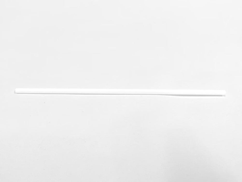 【包装なし】 ストレートストロー 白 アイスコーヒー用バイオマス 4.5mm×18cm B364[1箱1000本入×5箱] わらおストローバイオマス25