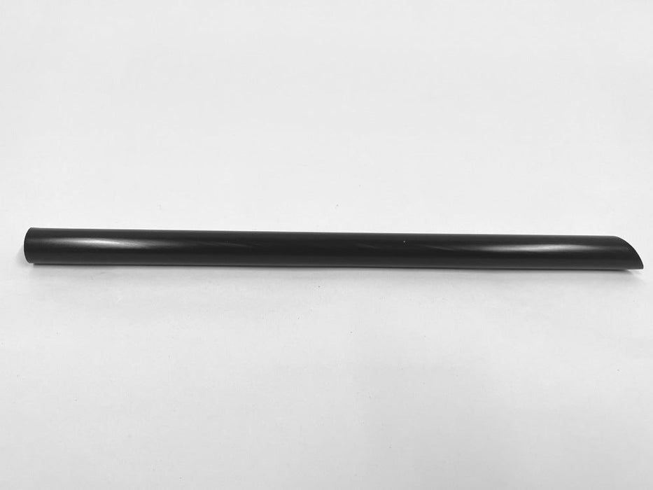 【包装なし】 片先斜めストロー 黒 タピオカ蓋突き刺し用 バイオマス 12mm×21cm B727[1箱130本入×5箱] わらおストローバイオマス25