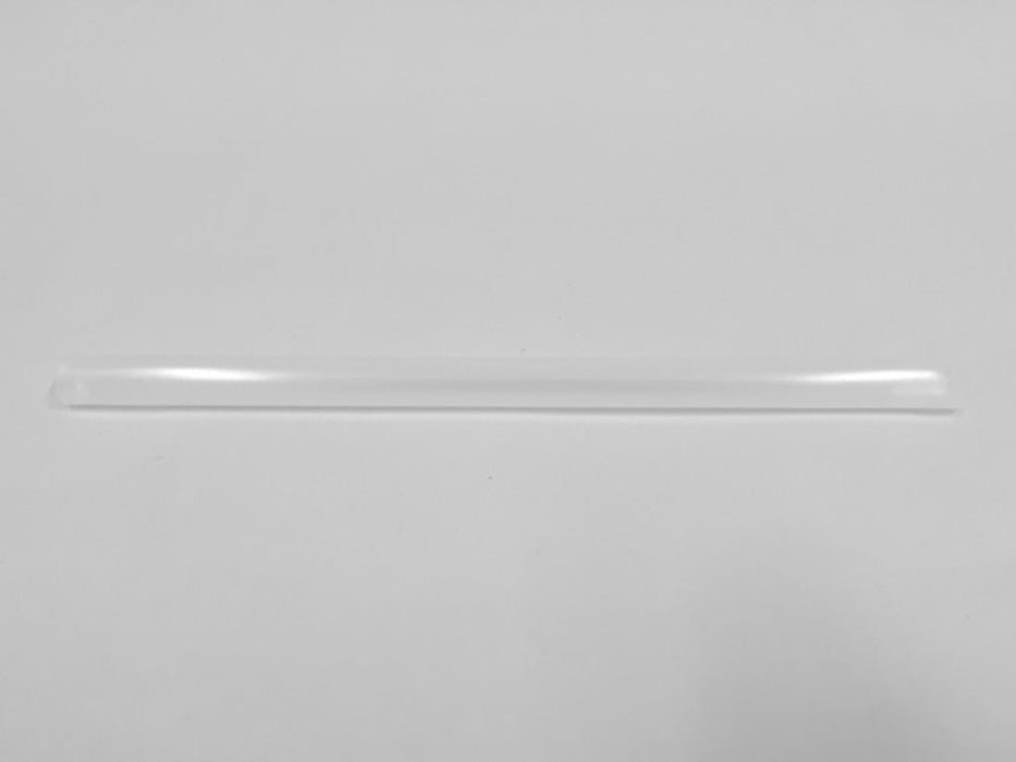 【包装なし】 片先斜めストロー クリア タピオカ蓋突き刺し用 バイオマス 12mm×21cm B728[1箱130本入×5箱] わらおストローバイオマス25