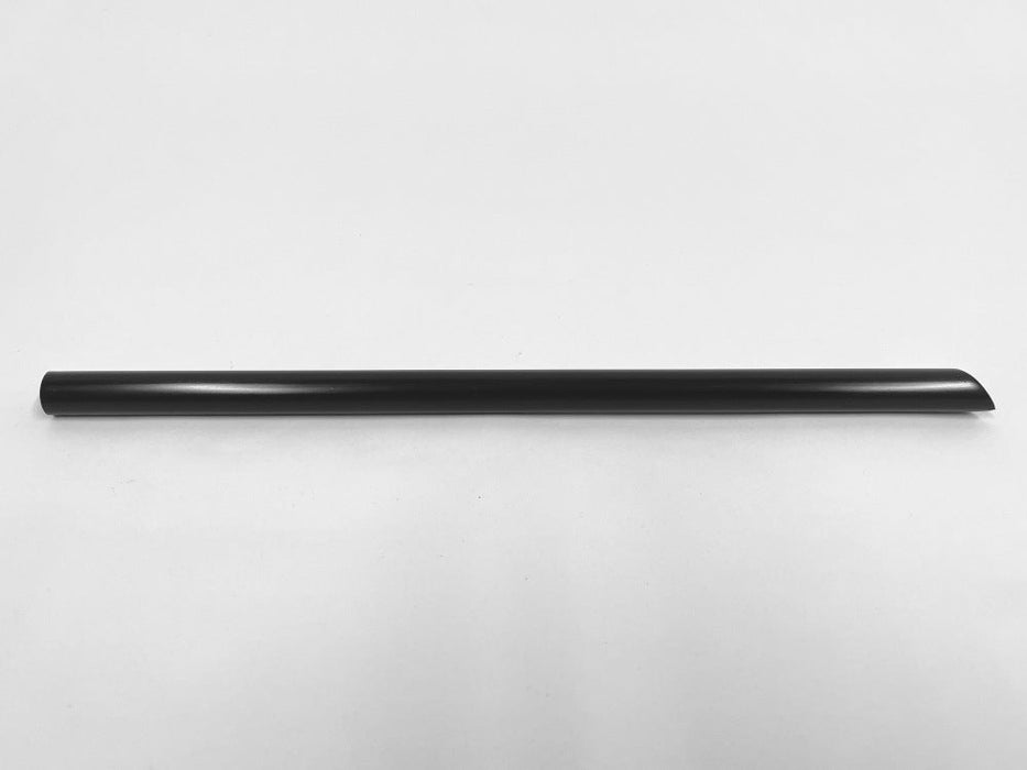 【包装なし】 片先斜めストロー 黒 タピオカ蓋突き刺し用 バイオマス 10mm×21cm B781[1箱200本入×5箱] わらおストローバイオマス25