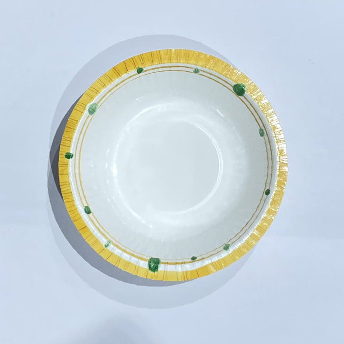 水玉柄デザインペーパーボウル(小)(T-160DB)[ケース1800枚入]