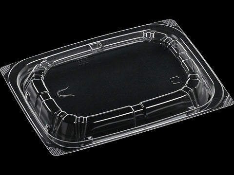 T－DLV角丼19－14中皿内嵌蓋弁有[ケース600入]