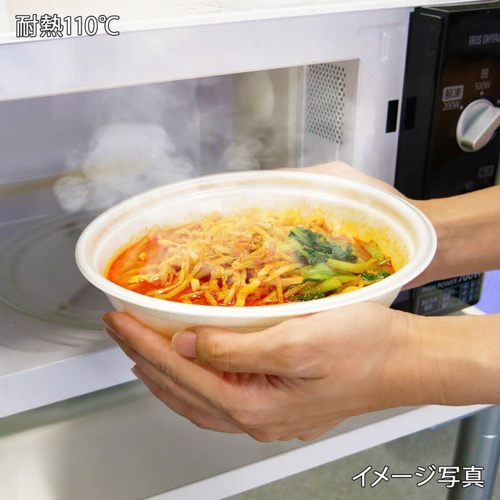 ＤＬＶ麺丼１８(７３)MFP 白 [ケース600枚入]